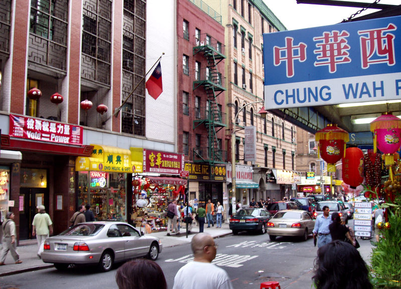 Чайнатаун - Китайский  городв Нью-Йорке