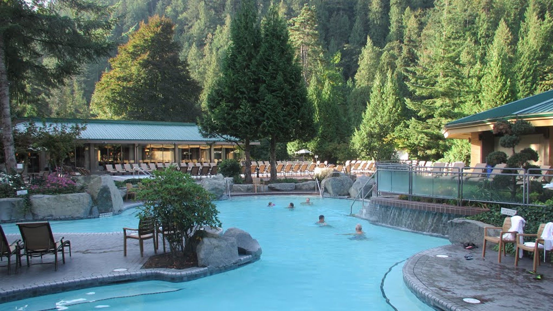 Отдых на курорте Harrison Hot Springs. 