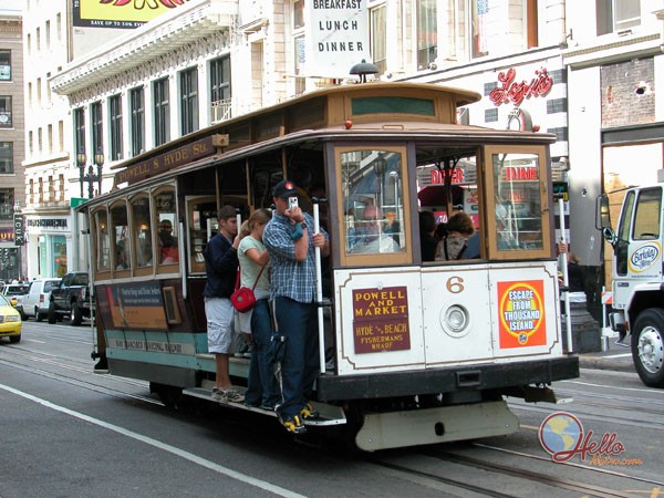 Калифорния. Трамвай в Сан-Франциско